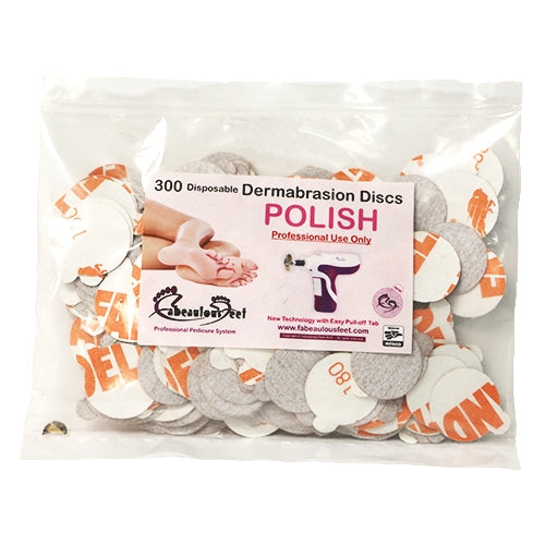 Fabeaulous Feet Polish Disposable Dermabrasion Discs 300